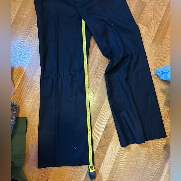 Rebecca Taylor Women Black Wool Blend Dress Pants - Picture 8 of 8